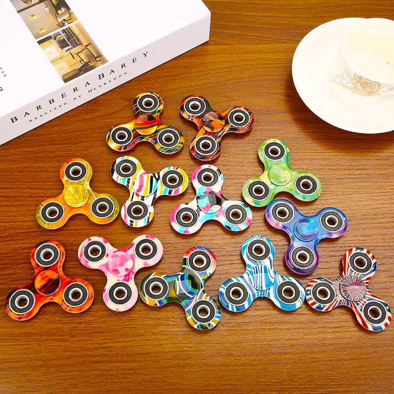 Colorful Hand Spinner EDC Fidget Spinner Rainbow Spiner Anti-Anxiety Toy for Spinners Focus Relieves Stress ADHD Finger Spinner