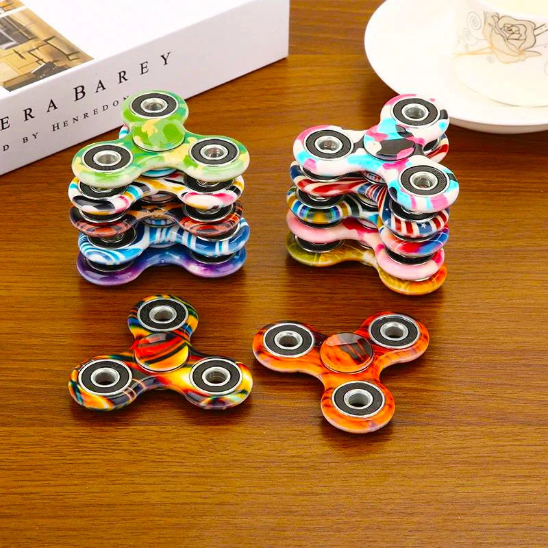 Colorful Hand Spinner EDC Fidget Spinner Rainbow Spiner Anti-Anxiety Toy for Spinners Focus Relieves Stress ADHD Finger Spinner
